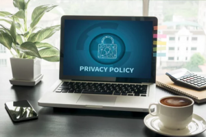 Privacy Policy on screen